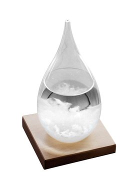 Mini Desktop Droplet Storm Glass Bottle Weather ecast Predic