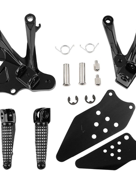 Motorcycle Front Footrest Foot Pegs For KAWASAKI ZX10R 2006-