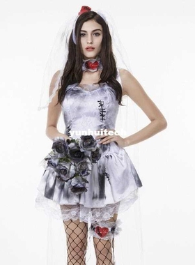 Halloween Purim Costumes for Women Vampire Zombie Corpse Bri