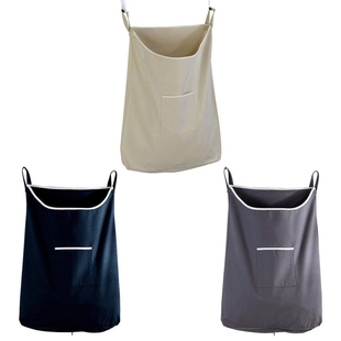 Hamper Stor Laundry Clothes Hanging Washing Door Bag Behind
