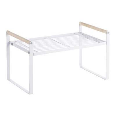 2 Tier Countertop Spice Storage Rack Kitchen Pantry Stand