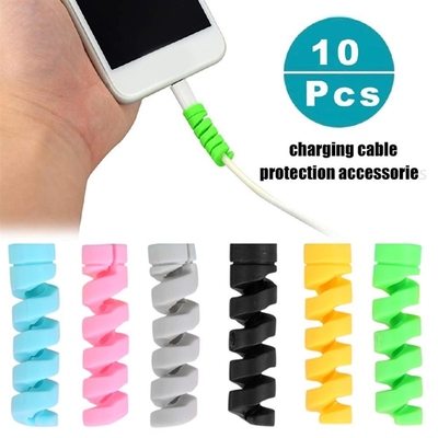10Pcs Charging Cable Protector Saver Cover For Apple iPhone