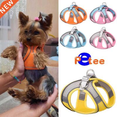 Reflective Pet Harness Dogs Strap With Leash justable Nylo