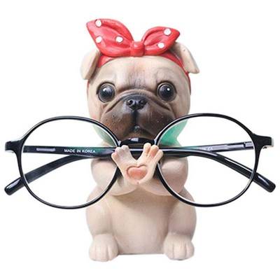 Puppy Dog Glasses Holder Stand Eyeglass Retainers Sunglasse