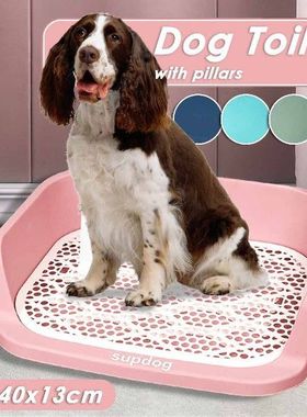 Dog Potty Tray Portable Indoor Pet Toilet Double Layer
