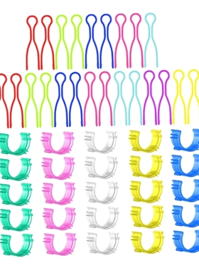 50Pcs Spool Thread Huggers Bobbin  Bobbin Clamp Holder Clip