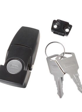 Cabinet Black Coated Metal Hasp Latch DK604 Security Toggle