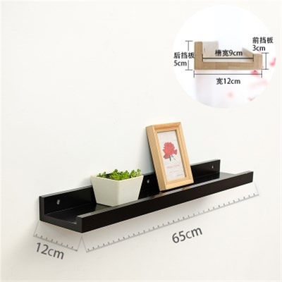 Bamboo Wall Storage Racks Solid Wooden Shelf Partition Shelf