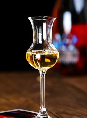 Tulip Bud Copita Nosing Glass Crystal Wine Taster Brandy Sni