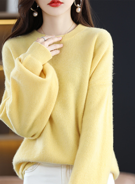 2022Autumn And Winter New Knitted Sweater Women's Ro