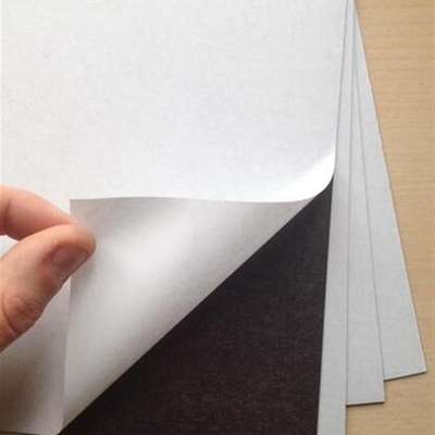 5pcs Size A4 Self Adhesive Magnetic Rubber Sheet Sticky Flex