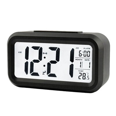 Electric Desktop Table Clock Electronic Alarm Digital Big LE