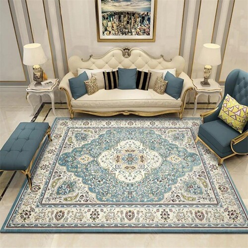Abstract Floral Art Carpet Persian Style Living Room Carpet