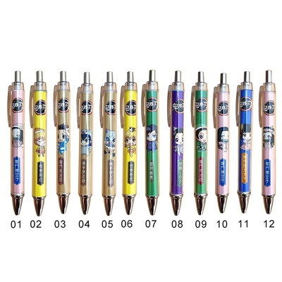 1Pc Japanese Anime Demon Slayer Ballpoint Pen Writing Learn