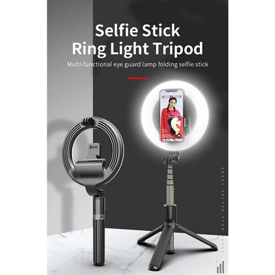 HobbyLane L07 5 Inch Ring Light Bluetooth Selfie Stick Port