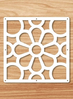 12pcs White Room Divider Folding Plastic Partition Hanging S