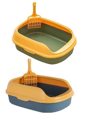 Pet Toilet Bedpan Anti Splash Cats Litter Box Cat Tray With