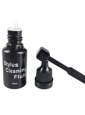 10ml Vinyl Records Cleaning Fluid with Needle Cleaner Brush