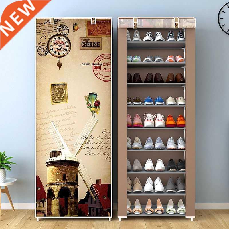 Multilayer Shoe Cabinet Simple Dustproof Home Space-saving i