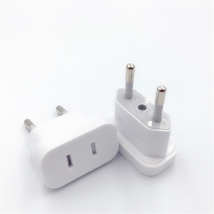 New S To E Euro Europe  Adapter European 2 Round  AC Convert