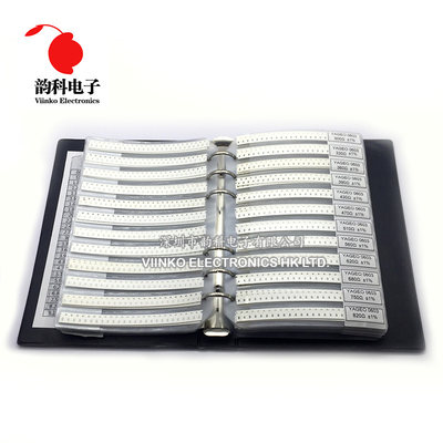 0603 D Resistor Sample Book 1% 1/10W 0R-10M 170valuesx25pcs=