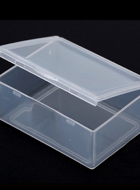 New 5 Pcs/lot Plastic Transparent With Lid Storage Box Colle
