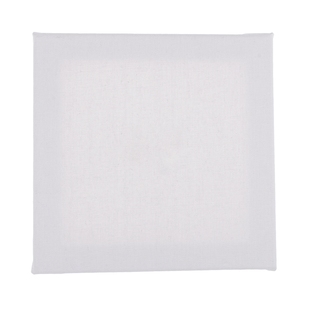 Plain White Square Wooden Framed Canvas Board For Art