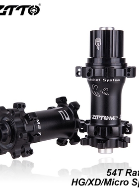 ZTTO MTB 28H Hole Straightpull Bicycle Hub QR Thru Axle HG X