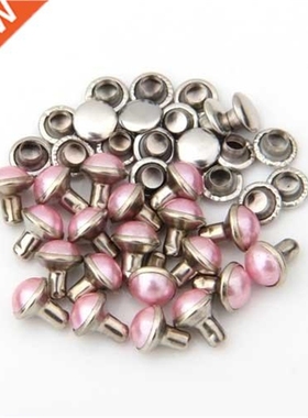 20X Rivets Sconces Pearl 7mm Studded Bag oes
