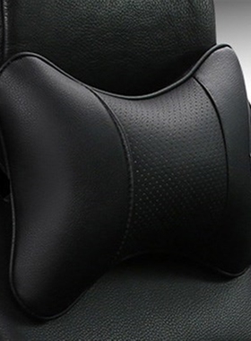 2019 brand new all artificial leather car neck pillows comfo