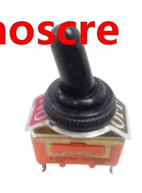 AC 250V 15A Amps ON/OFF 2 Position SPST Toggle Switch With W