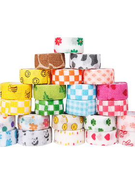 1 Pcs Impresso Esportes Médicos Bandagem Adesiva