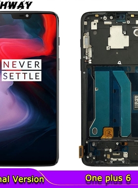 Oneplus 6 LCD Display + Touch Screen Panel Digitizer Assembl