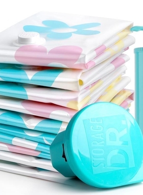 storage dr. vacuum compressed bag storage bag hand pump