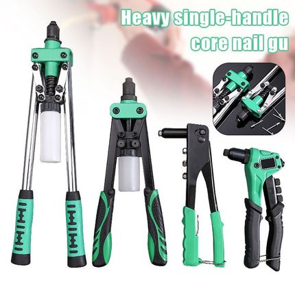 Easy Automatic Rivet Tool Green Upgrade Version Pull Cap Hea