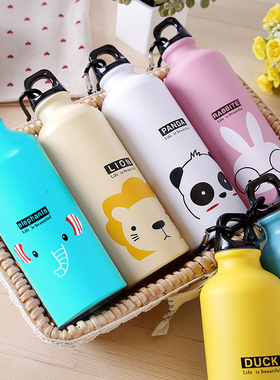 500 ML Cute Water Bolttle Lovely Animals Creative Gift
