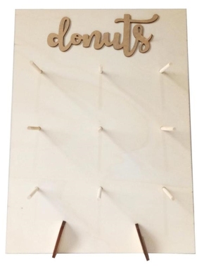 Donuts Wall Stand Dessert Cake Display Rack Wedding Decorati