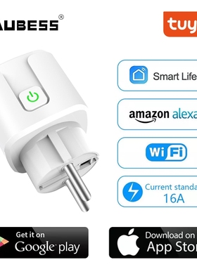 AUBESS EU Plug 20A WIFI Bluetooth Wireless Remote Socket