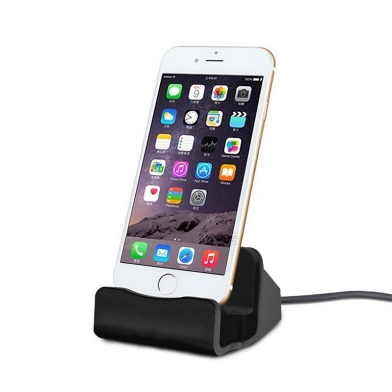 Phone Desk Holder Charger Mobile Stand for IPhone X 8 7 6s