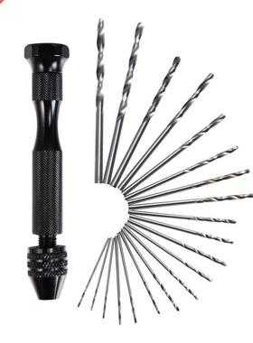 21 Stuks Tapboren Precisie Pin Vise Hand Boor Set Rotary Ger