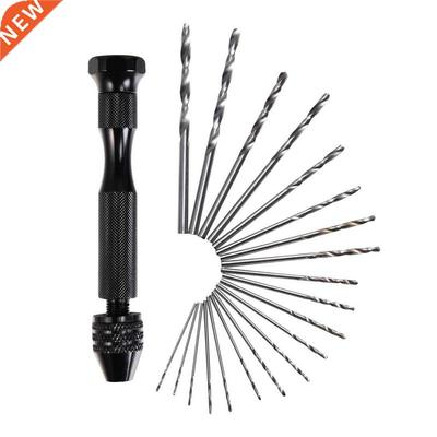21 Stuks Tapboren Precisie Pin Vise Hand Boor Set Rotary Ger