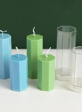 Unique Aromatherapy Candle Mould Columnar Silicone Candle