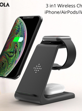 3 in1 Wireless Charger  iPhone 11/Xs AirPods Apple Watch 23