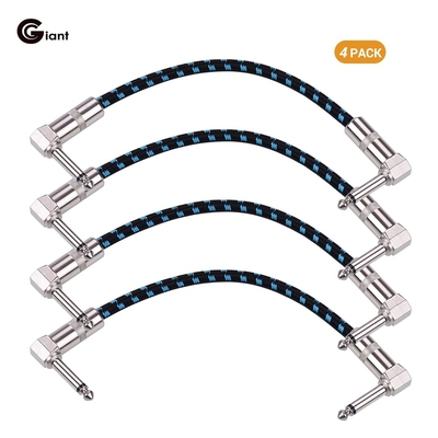 Guitar Pedal Patch Cables 6 Inch Length Cable Pure Copper  S