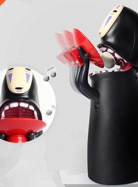 Spirited Away Kaonashi No-face Piggy Bank Toy Automatic Eate