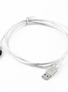 1.2m USB 2.0 Male To Firewire iEEE 1394 4 Pin Male iLink Ad