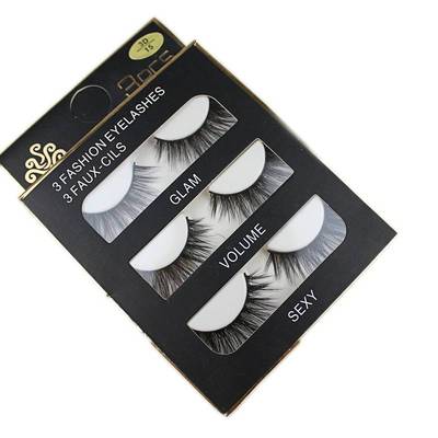 Mink Hair Eyelashes 3D Long Natural False Eye Lashes假眼睫毛