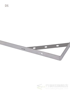 2pcs Stainless Steel  Brackets 12 Inch Floating Shelves Trip