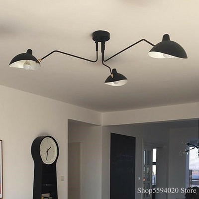 Retro  Pendant Lamps Nordic Industrial Simple LED Chandelier