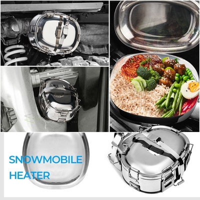 Snowmobile Food Warmer Exhaust Cooker Stainless Snowmobile P